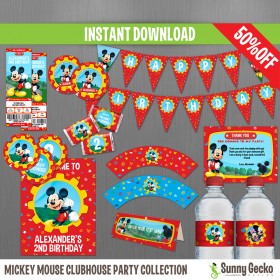 Mickey Mouse Clubhouse Birthday Party Collection 